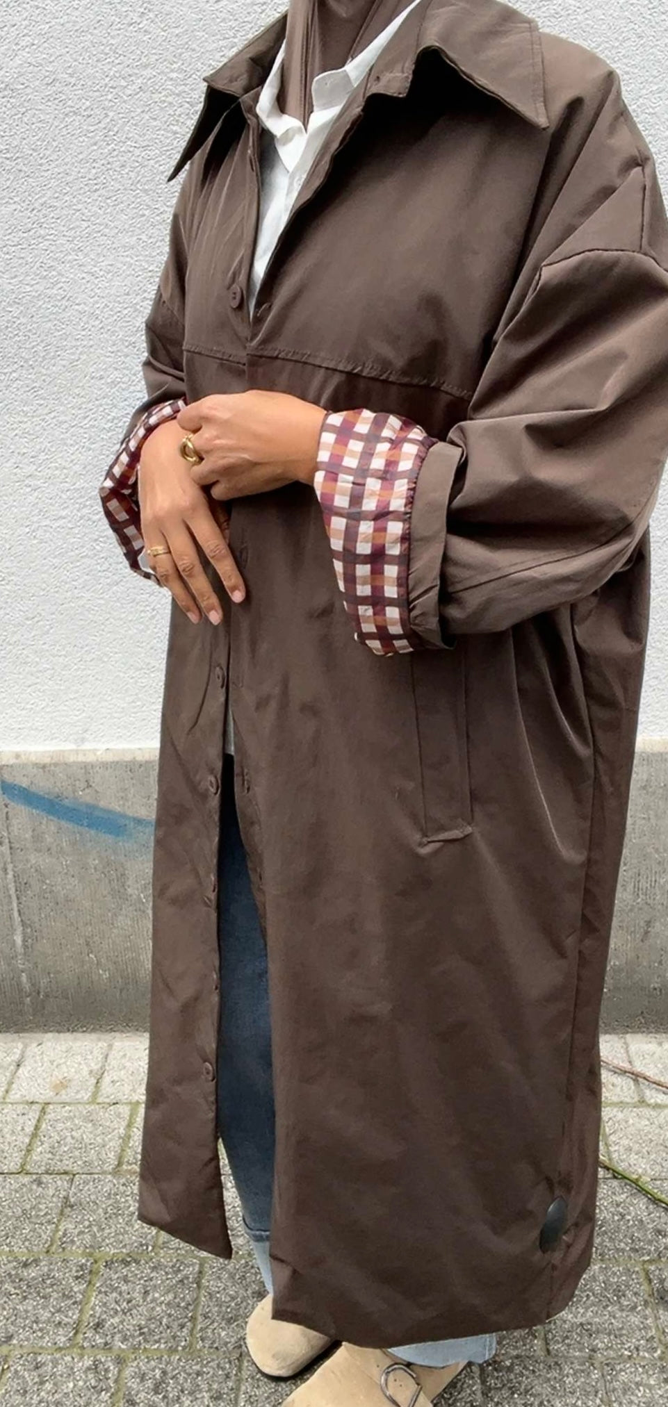 Veste carreaux
