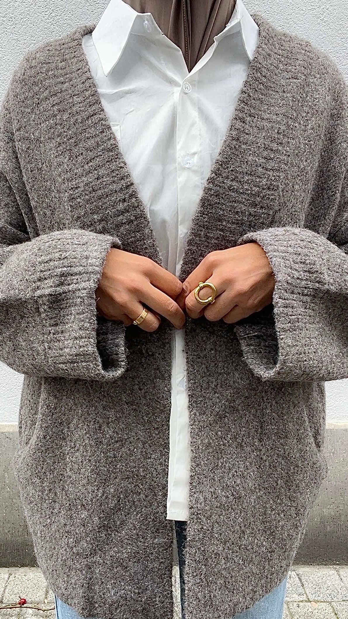 Gilet taupe