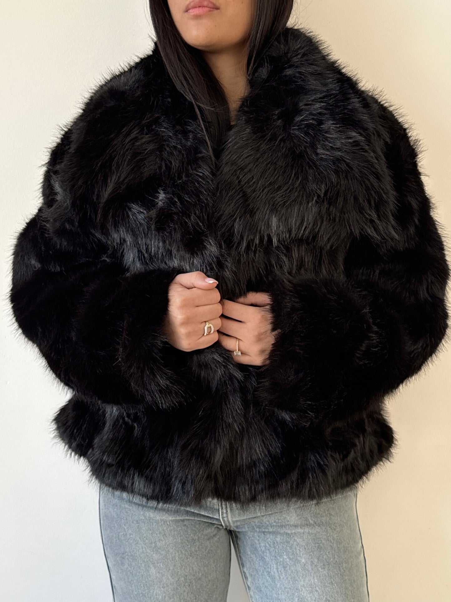 Fourrure sirine noir
