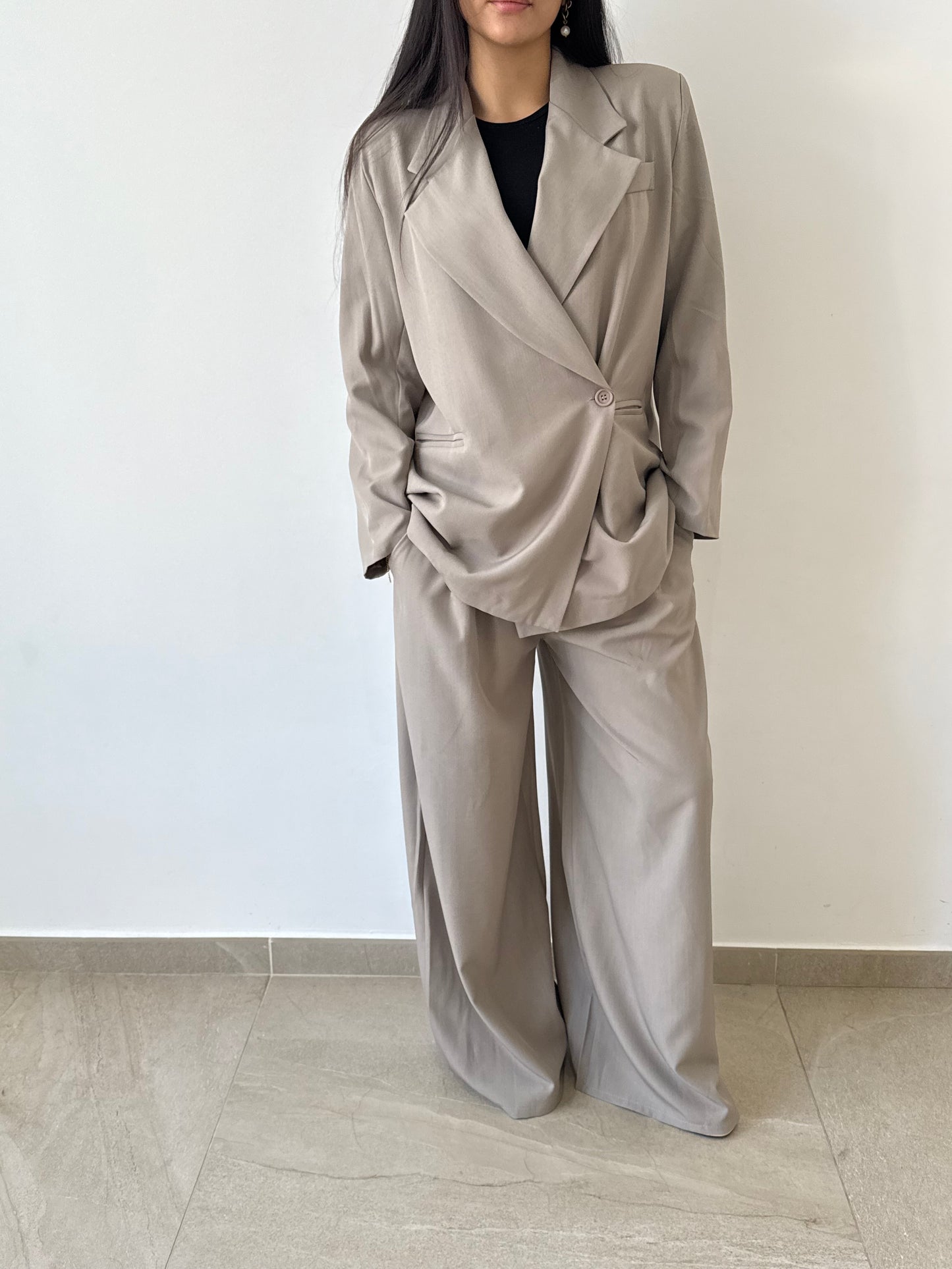 Ensemble tailleur beige