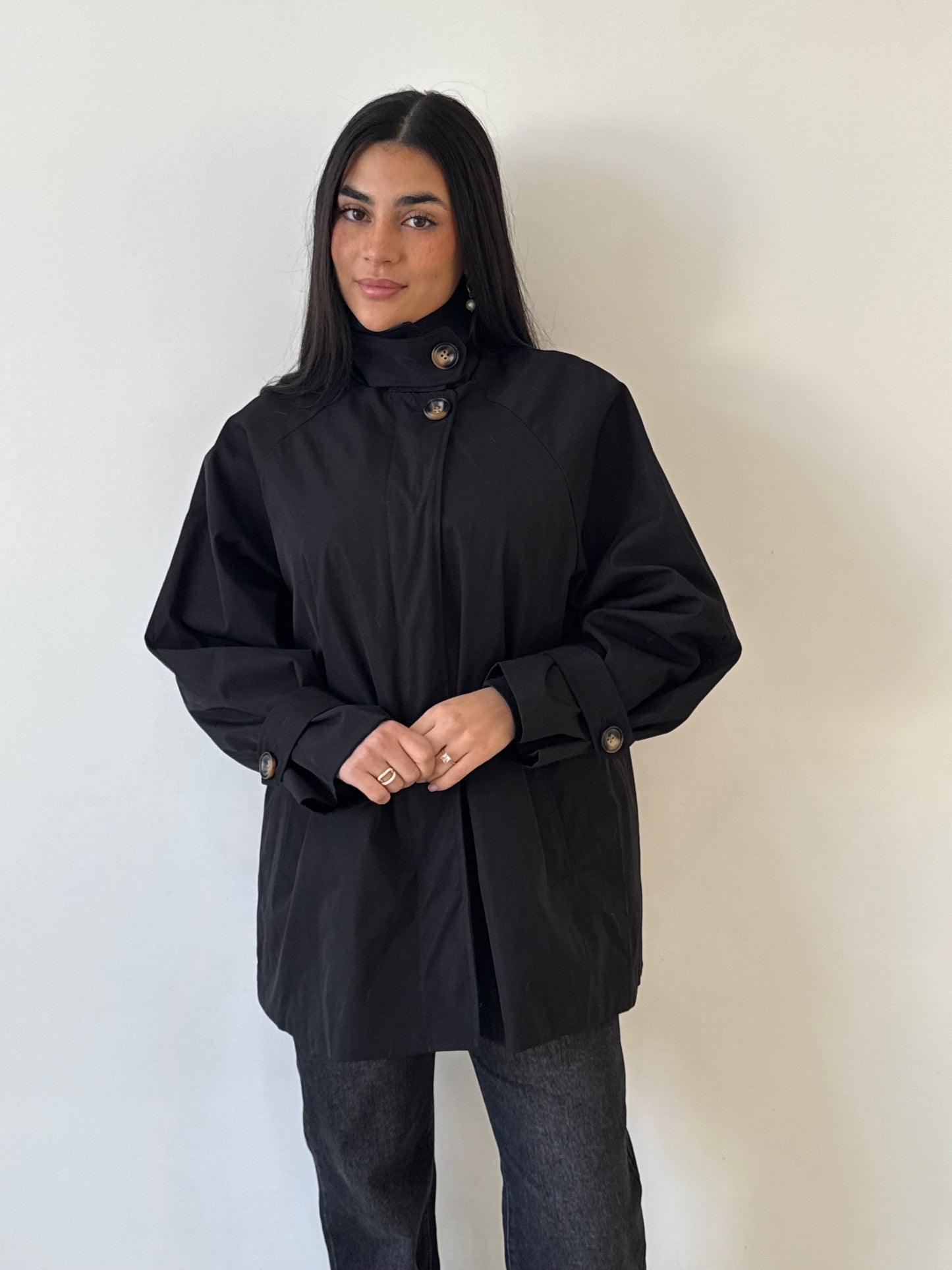 Parka courte noir