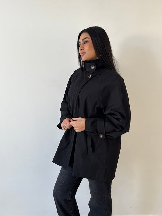 Parka courte noir