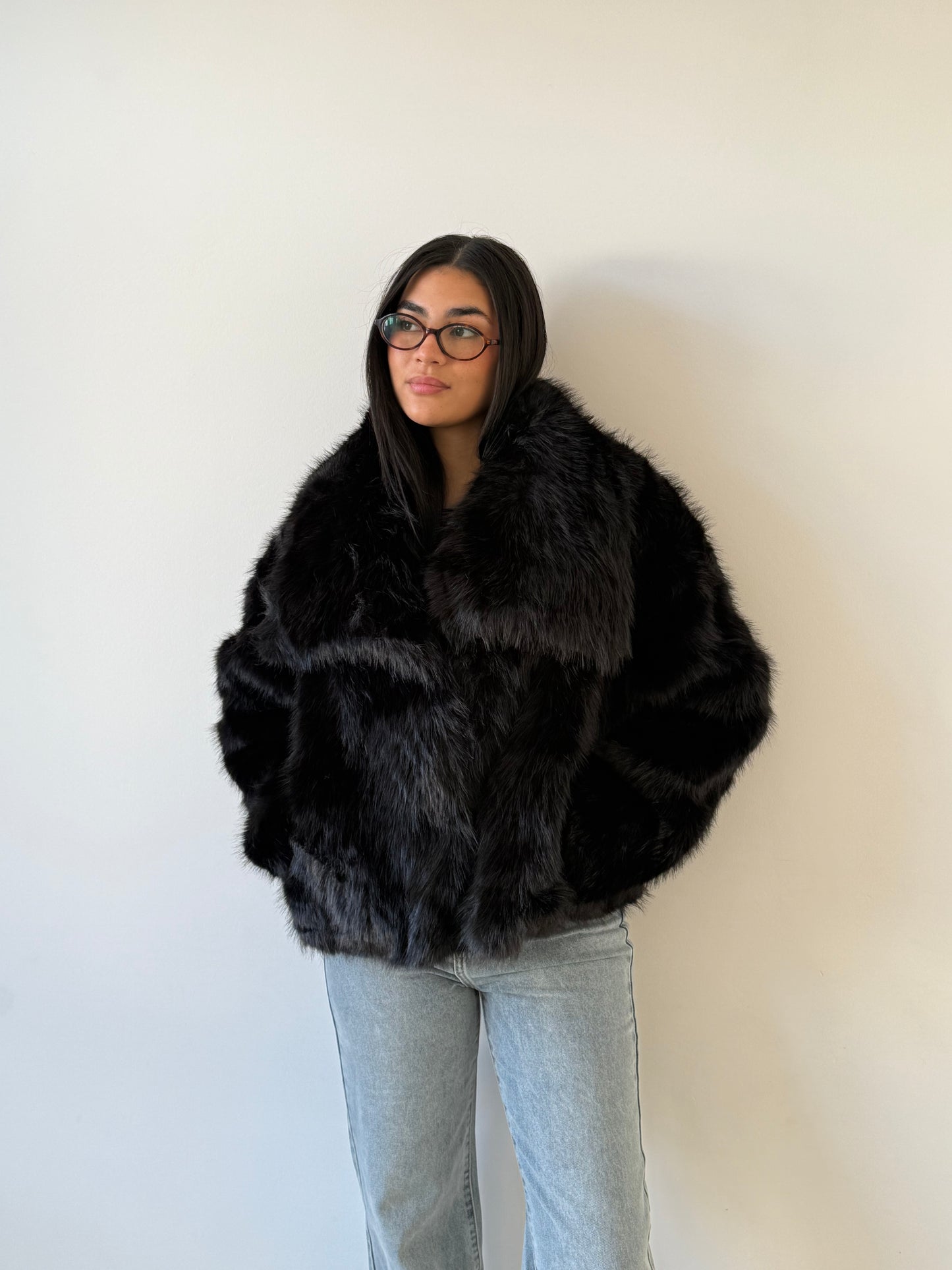 Fourrure sirine noir