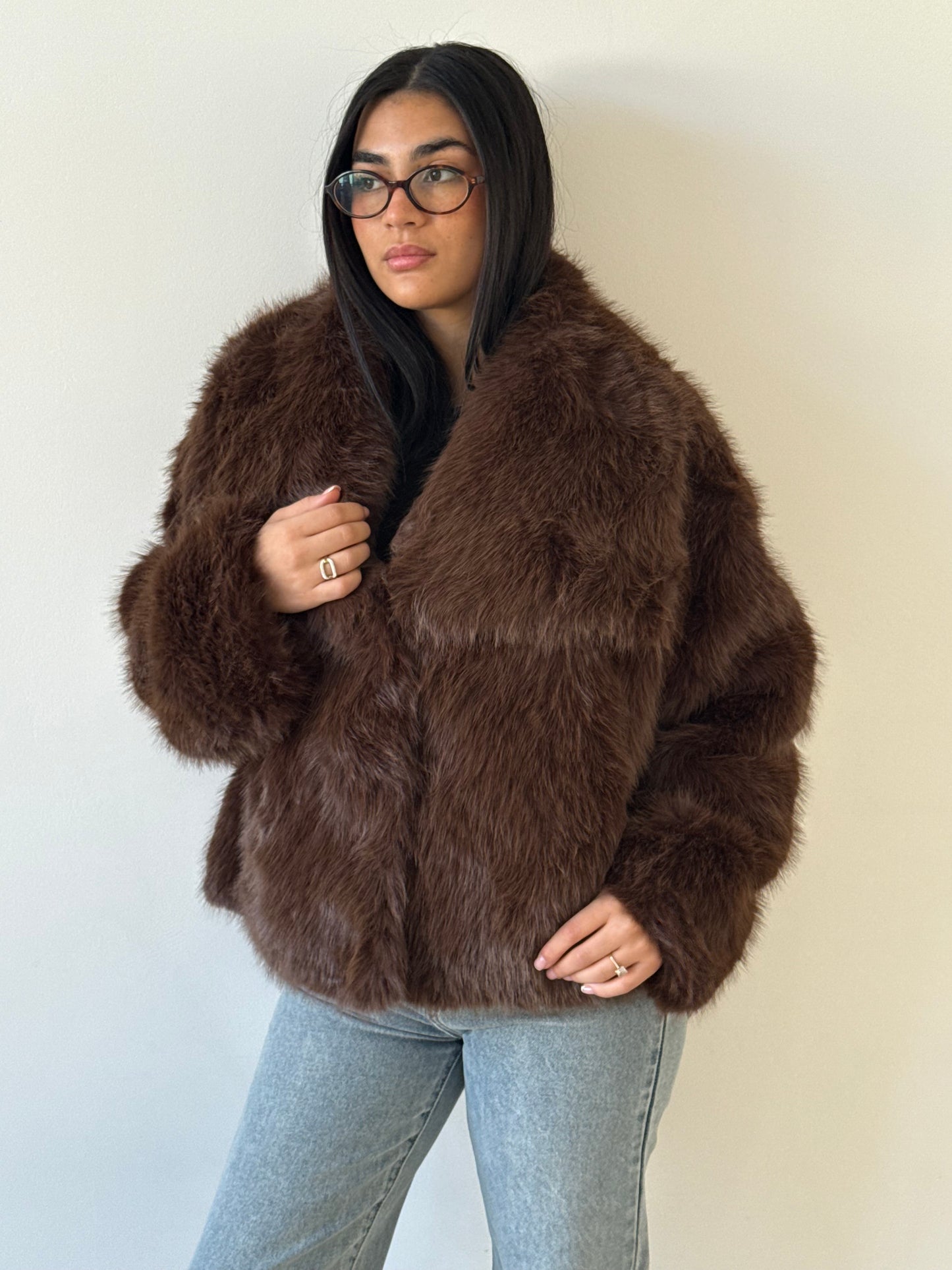 Fourrure Sirine brun