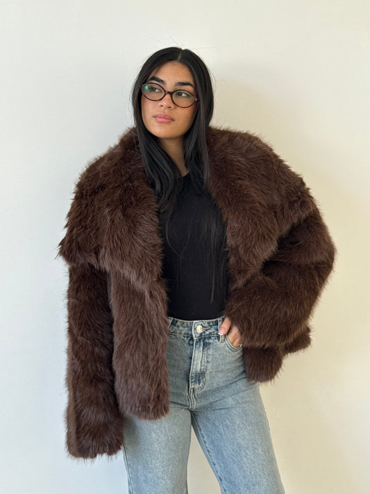 Fourrure Sirine brun