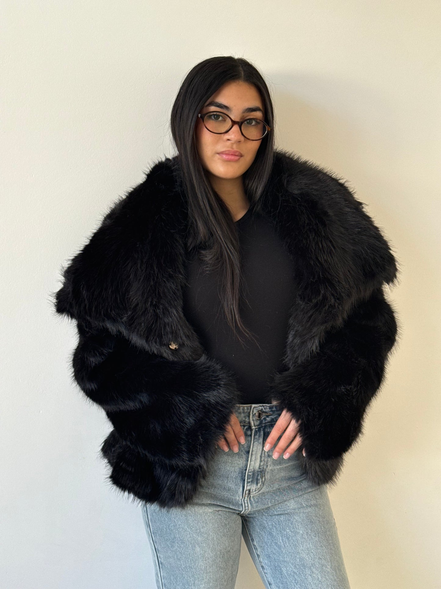 Fourrure sirine noir