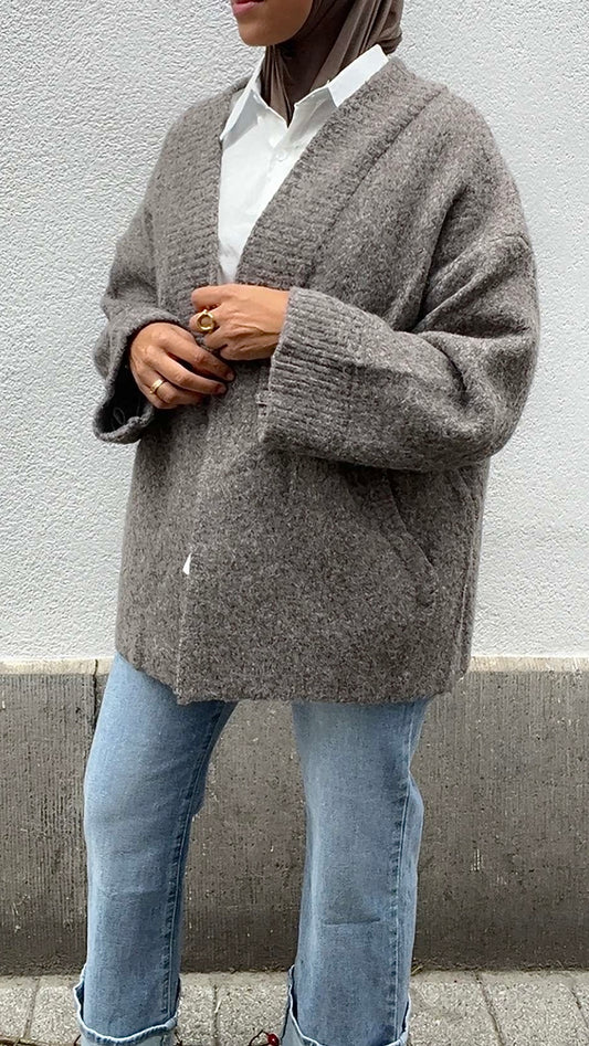 Gilet taupe